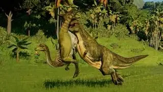 All Carnotaurus Killing Animation in SLOW MOTION