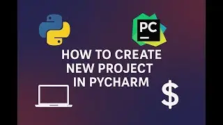 How to create new project in pycharm 2025 | create environment in pycharm