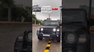 Bhai Tujhe Kaise Ladaki Chahiye Black Car Status 🖤😍🔥❣️ #black #roadking #suv #status #new #shorts