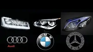 Audi Vs  Mercedes Benz Vs  BMW   LED Technology