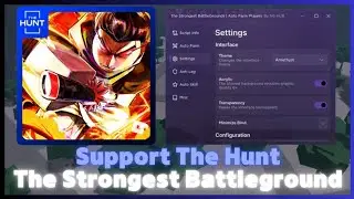 The Strongest BattleGround Script | Pastebin | AutoFarm + invisble | Roblox The Hunt Script