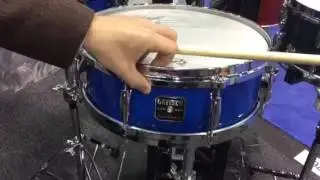 Harmony Central NAMM 2017 Gretsch Vinnie Colaiuta Cobalt Blue Signature Snare Drums