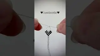 heart bracelet 🩷🖤 