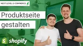 Produktseite gestalten | SHOPIFY TUTORIAL 2020 🔥