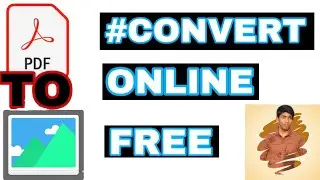 How To Convert Pdf To Image File Online Free Without Any App In Hindi 