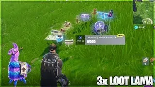 *New* Fortnite Triple Loot Lama Glitch