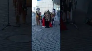 Выступление индейцев