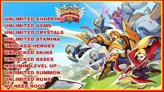 Empire Defender Mod APK v2.19.19 (Unlimited Shopping/Gems/Heroes)