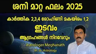 Sani Mattam 2025 Edavam | Karthika | Rohini | Makayiram