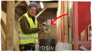 I got to make my own clay plaster!! (Rescuing a 120 year old house)