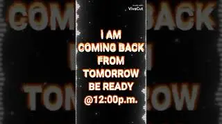 I AM BACK