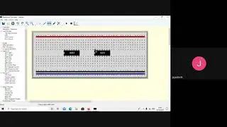 2 input logic gates implementation using breadboard simulator(Tamil)