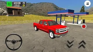 Best Driving Island: Delivery Quest Parking in Gas station - Pickup Truck - Android Driving King