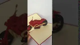 POP-UP card ~train model