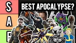 Ranking The Most BRUTAL Apocalypses in Fiction (Tier List)