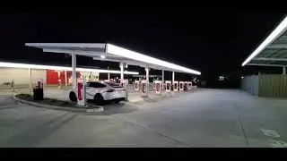 Tesla Super Charging Station - Kettleman city, CA