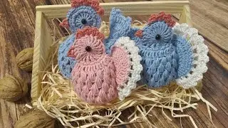 ПАСХАЛЬНАЯ КУРОЧКА крючком / Easter chicken Crochet