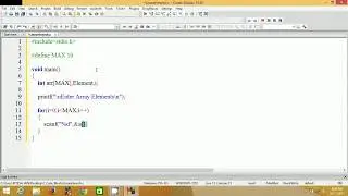 C Program to Search an Element in an Array using Linear Search || By Gmone Lab