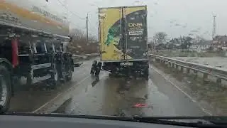 Газель оторвались колëса