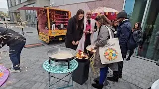 Diwali, ritual of Light, Greenwich Peninsula, London