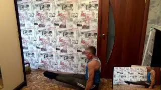 Держу уголок.