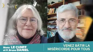 CONFÉRENCE DE MONA LE CUNF ET P. BRUNO DANIEL AU PÈLERINAGE DU ROSAIRE 2023