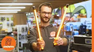 Hard Korr Orange/White LED Camping Light Kit with Diffusers