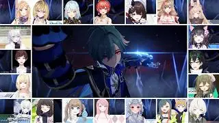 Genshin Impact JP Vtuber Reaction Mashup | Nicole & Lohen Gameplay