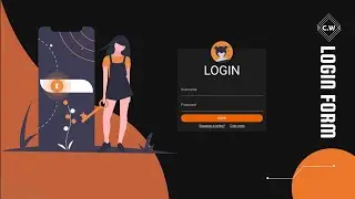 Responsive login form using quasar framework