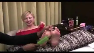Amelia's Foot Tickling