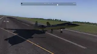 -47 FPM landing with the SR-71 Blackbrid #swiss001landing