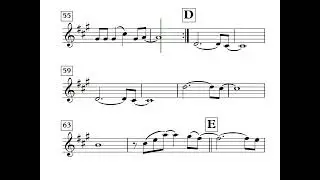 Viva La Vida – Clarinet Solo (Sheet Music)