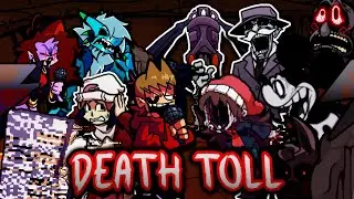 DEATH TOLL but Every Turn a Different Character Sings 🎶⚡ (FNF Hypno's Lullaby Everyone Sings It)