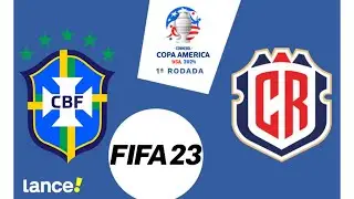 FIFA 23 | Copa América | Brasil x Costa Rica | PC NEXT GEN |