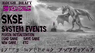 Creating SKSE plugins in C++ :: Detect Save Game, New Game, Load Game, etc