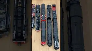 Relative Size of #lego 1:48 Scale Locomotives 2