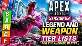 Apex Season 29 Legend and Weapon Tier List