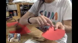 gorra verano de cartulina inspirada en la pelicula de mario