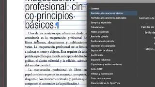 Iniciación a InDesign - Documento de páginas opuestas (2ª Parte)