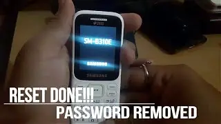 Unlock Samsung Guru Music 2 Sm B310E password | app Security | factory reset using Unlock Code