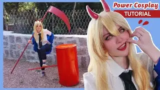 Power Cosplay Tutorial – Horns, Teeth and Weapons | Chainsaw Man Cosplay