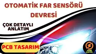 Otomatik Araba Far Sensörü Nasıl Yapılır? / Karanlıkta Yanan Oto Araba Farı Devresi