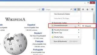 Firefox - How to use bookmarks to save and organize your favorite websites