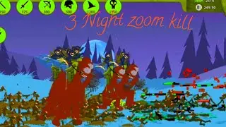 3 night Survive zombies  | Stick War Legacy |Kai rider survive