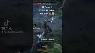 PUT A HELMET ON AND SHUT UP 😆