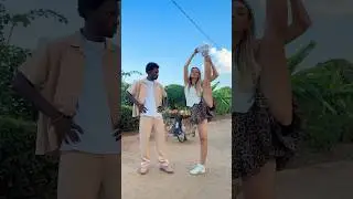 Who Won?😳​⁠@Belitskay or Me?🤩 #shorts #dance #africa #trending #travel