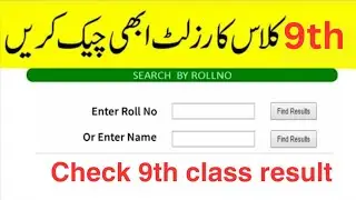 "Check 9th Class Result 2024 Online | Punjab Board Results 2024 | All BISE Boards"