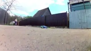 Покатушки на kyosho fazer с коллекторным двигателем
