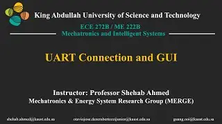 Mechatronics and Intelligent Systems: UART Communication, Online Database, and MATLAB GUI