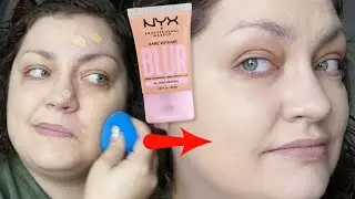 NYX Bare With Me Blur Skin Tint Foundation | WEEKLY WEAR: Oily Skin Review